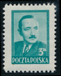 0471 c zielononiebieski ząbkowanie 11½ czysty** Bolesław Bierut
