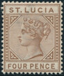 St. Lucia Mi.0022 II czysty**