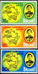 Brunei Mi.0206-208 czyste**