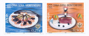 Montenegro Mi.0104-105 I A czyste** Europa Cept