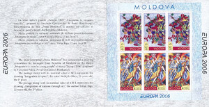 Mołdawia Mi.0549-550 zeszycik znaczkowy czyste** Europa Cept