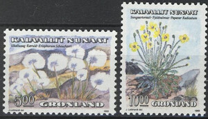 Gronland Mi.0197-198 czyste** znaczki