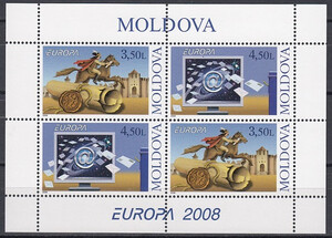 Mołdawia Mi.0611-612 arkusik czyste** Europa Cept