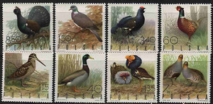 znaczki pocztowe 1841-1848 czyste** Ptaki łowne