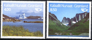 Gronland Mi.0260-261 czyste** znaczki
