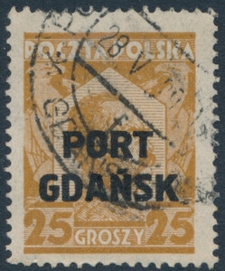 Port Gdańsk 16 b kasowany 
