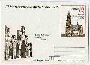 Cp 0957 czysta - III Wizyta Papieża Jana Pawła II w Polsce