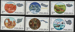 Znaczki Polskie. 2538-2543 czysty** Polskie wyprawy naukowe