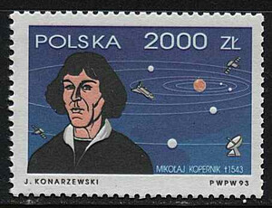 3303 czyste** 450 rocznica śmierci Mikołaja Kopernika