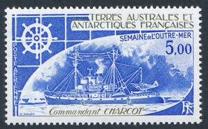 French Antarctic Territory Mi.0168 czyste**