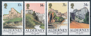 Alderney Mi.0028-31 czyste**