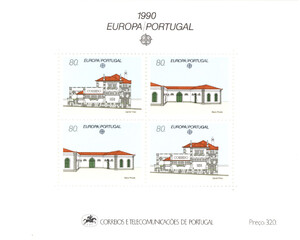 Portugalia Mi.1822-1823 blok 71 czyste** Europa Cept