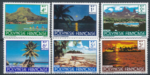 Polynesie Francaise Mi.0278-283 czyste**