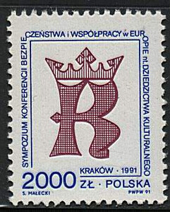 3185 czysty** Sympozjum KBWE na temat Dziedzictwa Kulturalnego w Krakowie