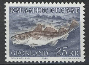 Gronland Mi.0129 czyste** ryby