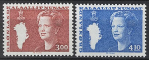 Gronland Mi.0179-180 czyste** znaczki
