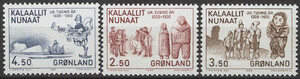 Gronland Mi.0143-145 czyste** znaczki